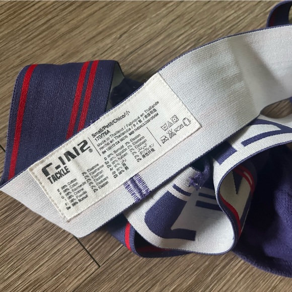 Men's C-in2 Blue and Red Jockstrap - Picture 4 of 4